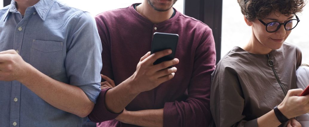 man wearing red sweater